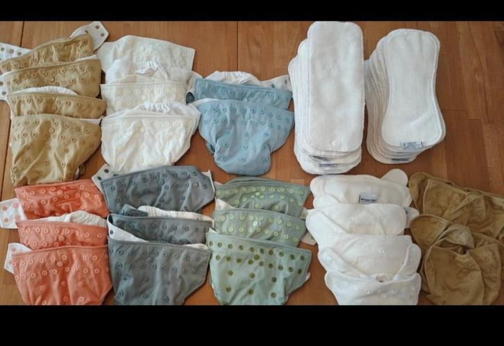Fulltime pakket wasbare luiers (SmartAss diapers), Kinderen en Baby's, Kinderspulletjes, Zo goed als nieuw, Ophalen of Verzenden