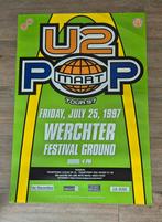 Zeldzame originele concert poster U2 Werchter 1997, Verzamelen, Posters, Ophalen of Verzenden