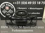 BMW X3 G01 X4 G02 M-SPORT VOORBUMPER 2017-2021 ORIGINEEL, Gebruikt, Ophalen of Verzenden, Bumper, Voor