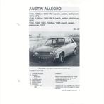 Austin Allegro Vraagbaak losbladig 1973-1977 #4 Nederlands, Gelezen, Ophalen of Verzenden