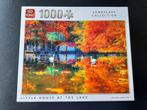 Puzzel King 1000 stuks: little house at the lake, Hobby en Vrije tijd, Ophalen of Verzenden