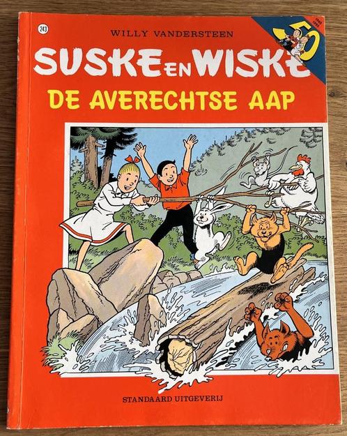 Suske en Wiske - De averechtse aap -243-1e dr(1995) Strip, Boeken, Stripverhalen, Nieuw, Eén stripboek, Ophalen of Verzenden