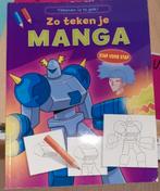 Boek zo teken je manga, Ophalen of Verzenden, Nieuw