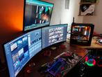 Vends ou échange setup gamer complet 3200€ FIXE, 32 GB, Avec carte vidéo, Virtual Reality, Comme neuf