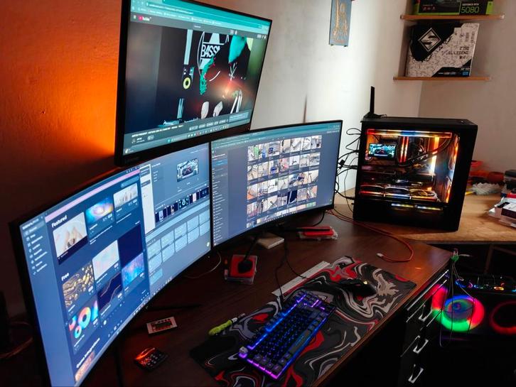 Vends ou échange setup gamer complet 3200€ FIXE, Computers en Software, Desktop Pc's, Zo goed als nieuw, 4 Ghz of meer, SSD, 32 GB