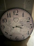 Grote beige en zwart horloge, Huis en Inrichting, Woonaccessoires | Klokken, Ophalen of Verzenden, Zo goed als nieuw