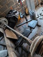 Fitness bench,cable press enz..., Sport en Fitness, Ophalen of Verzenden, Gebruikt