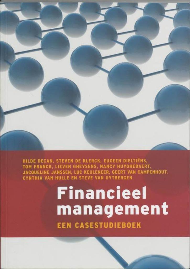 Financieel Management - Een casestudieboek - Nieuw, Boeken, Economie, Management en Marketing, Zo goed als nieuw, Management, Ophalen of Verzenden