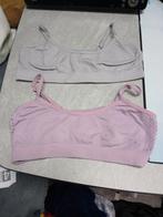 2 topjes maat 130 paars en roos, Ophalen, Paars