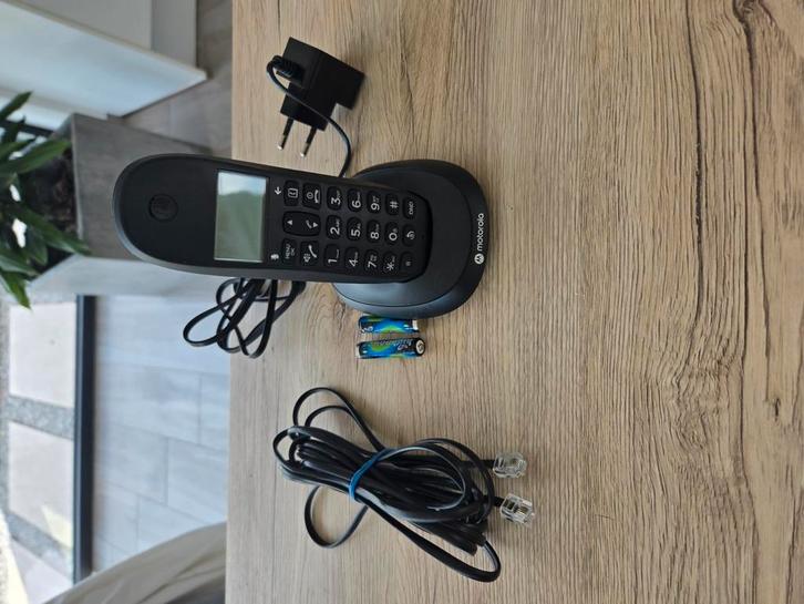 Motorola C1001CB, 20 maanden garantie, Telecommunicatie, Vaste telefoons | Handsets en Draadloos, Zo goed als nieuw, Ophalen of Verzenden