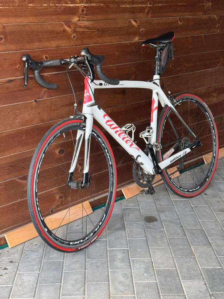 Racefiets Willier, Fietsen en Brommers, Fietsen | Racefietsen, Zo goed als nieuw, Heren, 28 inch, Carbon, 57 tot 61 cm, Ophalen