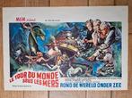 filmaffiche Around The World Under The Sea filmposter, Rechthoekig Liggend, Ophalen of Verzenden, Zo goed als nieuw, A1 t/m A3