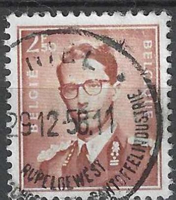 Belgie 1957 - Yvert 1028a - Koning Boudewijn (ST) beschikbaar voor biedingen