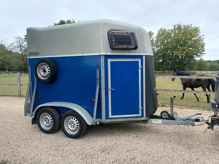 Bockmann Duo, Dieren en Toebehoren, Paarden en Pony's | Trailers en Aanhangwagens, Zo goed als nieuw, Ophalen