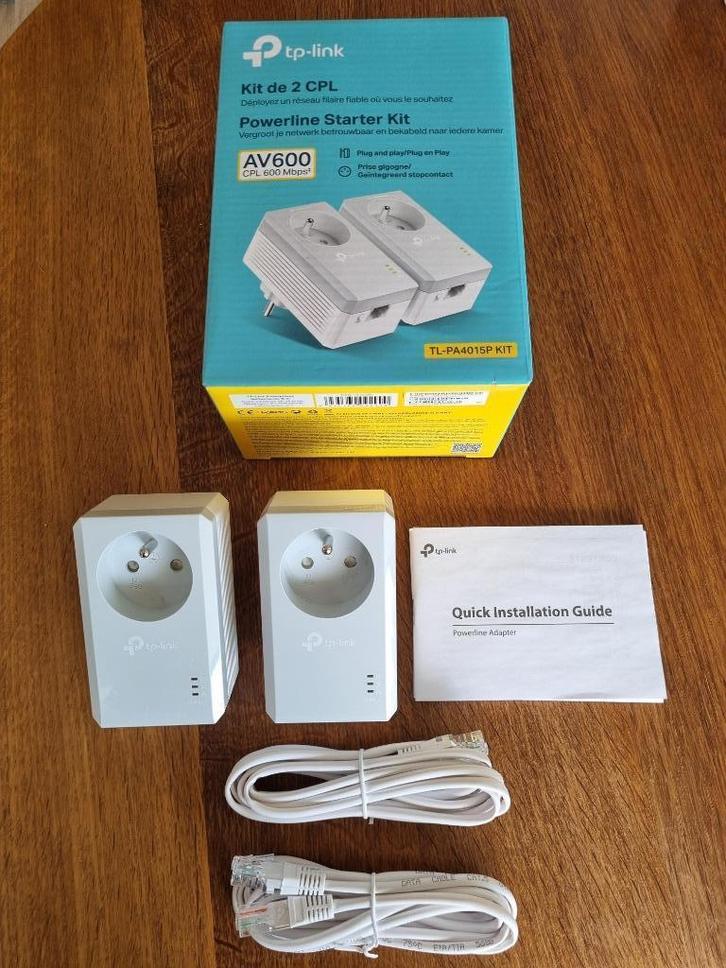 TP-Link powerline kit, Computers en Software, Powerlines, Zo goed als nieuw, Ophalen of Verzenden