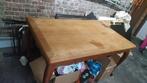 Eettafel met 4 stoelen, Ophalen, Gebruikt, 50 tot 100 cm, 150 tot 200 cm