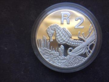 1997 South Africa - Seahorse - proof silver beschikbaar voor biedingen