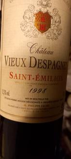 Château Vieux Despagnet van Saint Emilion 1998, Ophalen of Verzenden