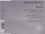 GEORGE MICHAEL AND QUEEN - FIVE LIVE : EP - UK CD MAXI, Maxi-single, Pop, Envoi, 1 single
