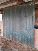 Houten poort, Ophalen, Gebruikt