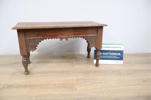 Antiek Houten Hollands &apos;Bedsteebankje&apos;, Antiek en Kunst, Antiek | Meubels | Tafels