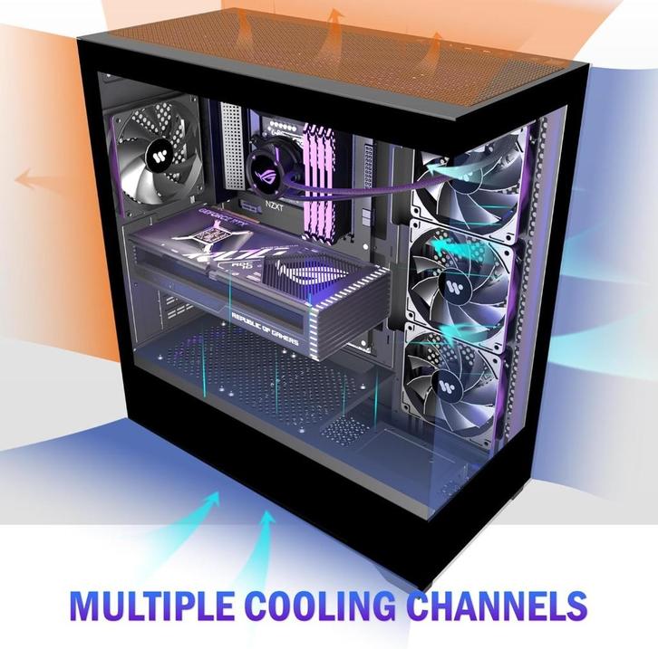 NIEUWE krachtige Ryzen 7 7800X3D, 32gb ddr5, RX 7800XT, SSD, Computers en Software, Desktop Pc's, Nieuw, 4 Ghz of meer, HDD, SSD