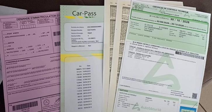 Prête a immatriculée fiat grand punto 1.3 multijet, Auto's, Fiat, Particulier, Punto, ABS, Airbags, Airconditioning, Boordcomputer