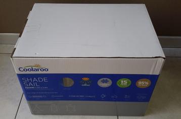 Schaduwdoek COOLAROO 5.4 x 5.4m ( NIEUW ) beschikbaar voor biedingen