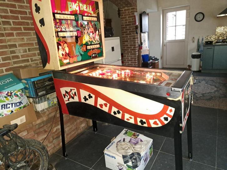 williams Big Deal flipperkast 1977, Verzamelen, Automaten | Flipperkasten, Gebruikt, Mechanisch, Flipperkast, Williams, Ophalen