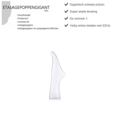Presentatie Voet Transparant Etalagepoppengigant, Kleding | Dames, Sokken en Kousen, Nieuw, Overige typen, Maat 35 t/m 38, Ophalen of Verzenden