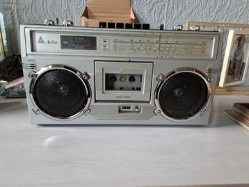 Aciko radio/cassette .acr605s. Vintage, Enlèvement, Comme neuf, Radio