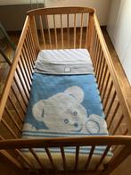 Babybedje met zo goed als nieuw matrasje! 80€., Kinderen en Baby's, Kinderkamer | Bedden, Ophalen, Zo goed als nieuw, Matras