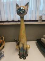 Porseleinen kat, 55cm hoog, Verzamelen, Ophalen, Zo goed als nieuw, Dier