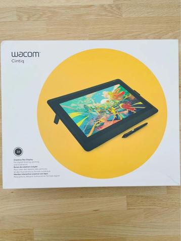 Wacom Cintiq 16 Creative Pen Display, NIEUW!(gewonnen in wed beschikbaar voor biedingen