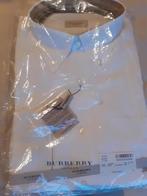 NIEUW Wit Hemd Burberry 42, L, linnen, Kleding | Heren, Overhemden, Wit, Nieuw, Ophalen of Verzenden, Halswijdte 41/42 (L)