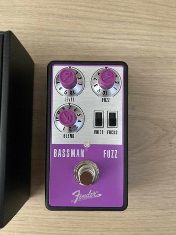  Pedale fuzz guitare basse Fender Bassman Fuzz beschikbaar voor biedingen