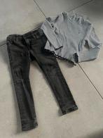 Jeansbroekje en koltruitje, Kinderen en Baby's, Kinderkleding | Maat 98, Ophalen of Verzenden, Zo goed als nieuw