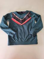 Groene sweater color block maat 128 van Little Miss Juliette, Kinderen en Baby's, Ophalen of Verzenden, Zo goed als nieuw