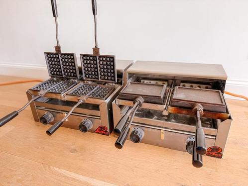Dubbel Wafelijzer gas Sofraca, Zakelijke goederen, Horeca | Keukenapparatuur, Bakkerij en Slagerij, Nieuw zonder verpakking, Ophalen