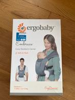 Draagzak Ergobaby Embrace soft mesh washed black, Ophalen of Verzenden, Zo goed als nieuw, Draagzak