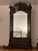 Kast met spiegel. Retro, Huis en Inrichting, Ophalen, Gebruikt, 100 tot 150 cm, Met hangruimte