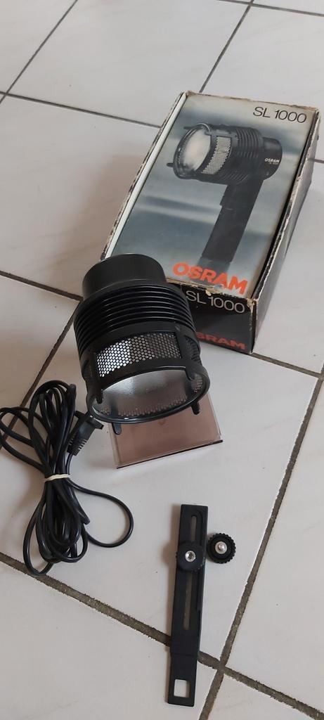 Torche Film Photo OSRAM SL.1000, Collections, Appareils photo & Matériel cinématographique, Enlèvement ou Envoi