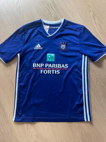 Maillot domicile 2018-2019 RSC Anderlecht, Enlèvement, Comme neuf, Set
