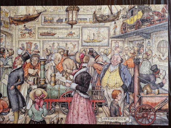 Anton Pieck: De tentoonstelling, Hobby en Vrije tijd, Denksport en Puzzels, Zo goed als nieuw, Ophalen of Verzenden