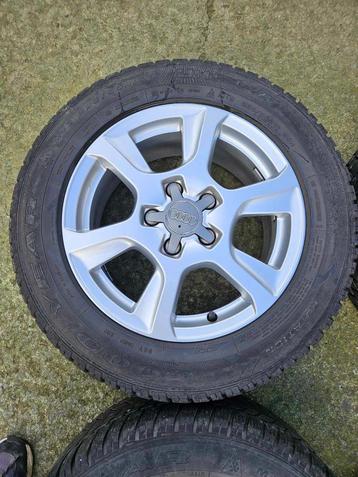 Jantes Audi Avec pneus 225 55 R16 Goodyear