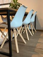 Eetkamerstoelen (6stuks), Huis en Inrichting, Stoelen, Ophalen, Kunststof, Wit, Zo goed als nieuw