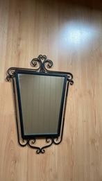 Mooie smeedijzeren spiegel jaren 1950, Antiek en Kunst, Ophalen
