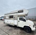 Mobilhome Fiat Ducato Hymer bj. 1991 206000km, Auto's, Oldtimers, Overige merken, 4 zetels, Wit, Bedrijf