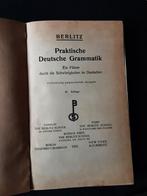 Duitse grammatica, Antiquités & Art, Antiquités | Livres & Manuscrits, Enlèvement ou Envoi
