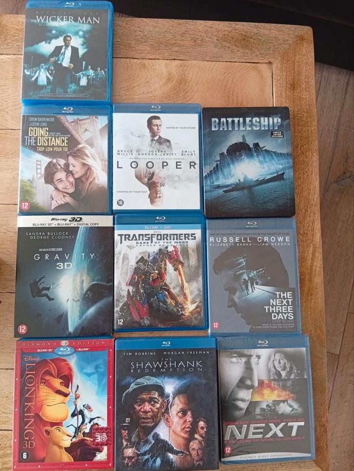 10 blu-ray's, CD & DVD, DVD | Science-Fiction & Fantasy, Enlèvement ou Envoi